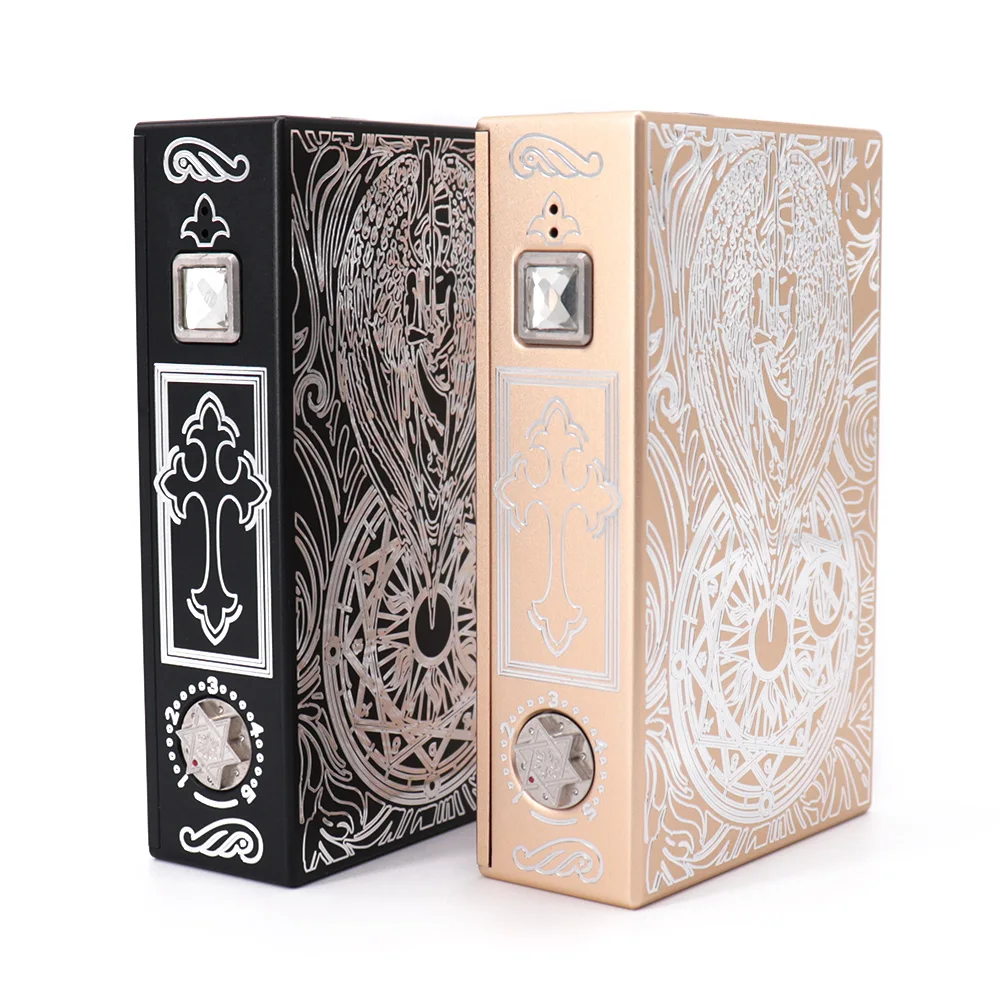 Box Mod E CIG Marvec Guardian Angel Voltage Changeable Dual 18650 Batteries 218W Aluminum Alloy 510 Vape Mods For RDA RTA Tank