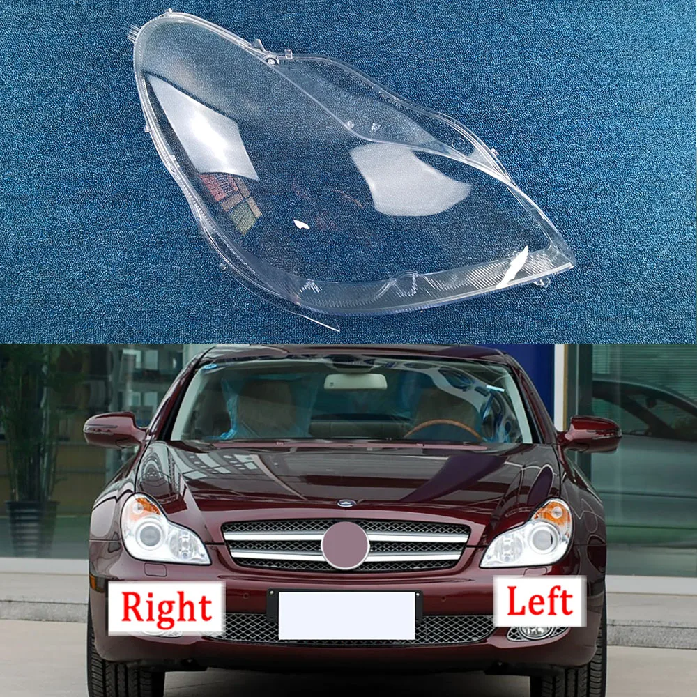 

Car Front Headlight Headlamp Lens Cover Shell Case Lampcover For Mercedes-Benz W219 CLS300 CLS350 CLS500 CLS550 2007~2009