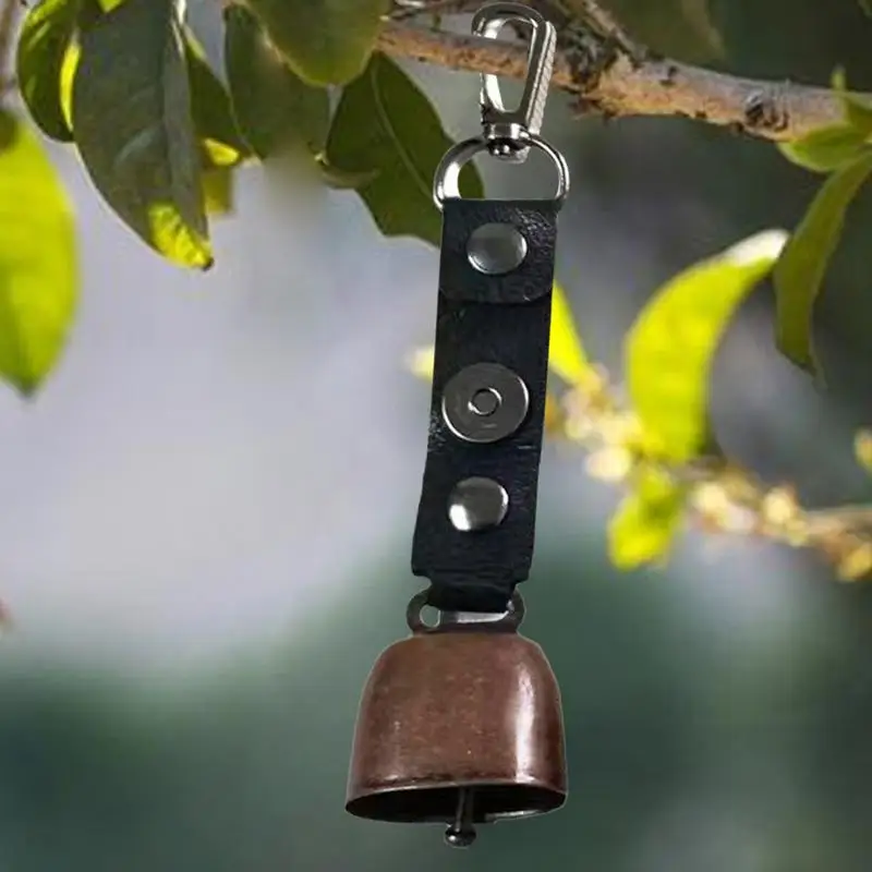 Колокольчик с медведем для пеших прогулок уличный колокольчик подвеска кемпинга