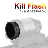 hunting airsoft accessories scope cover fit for 38mm tactical scope sight black kill flash for hunting scope gs33 0083