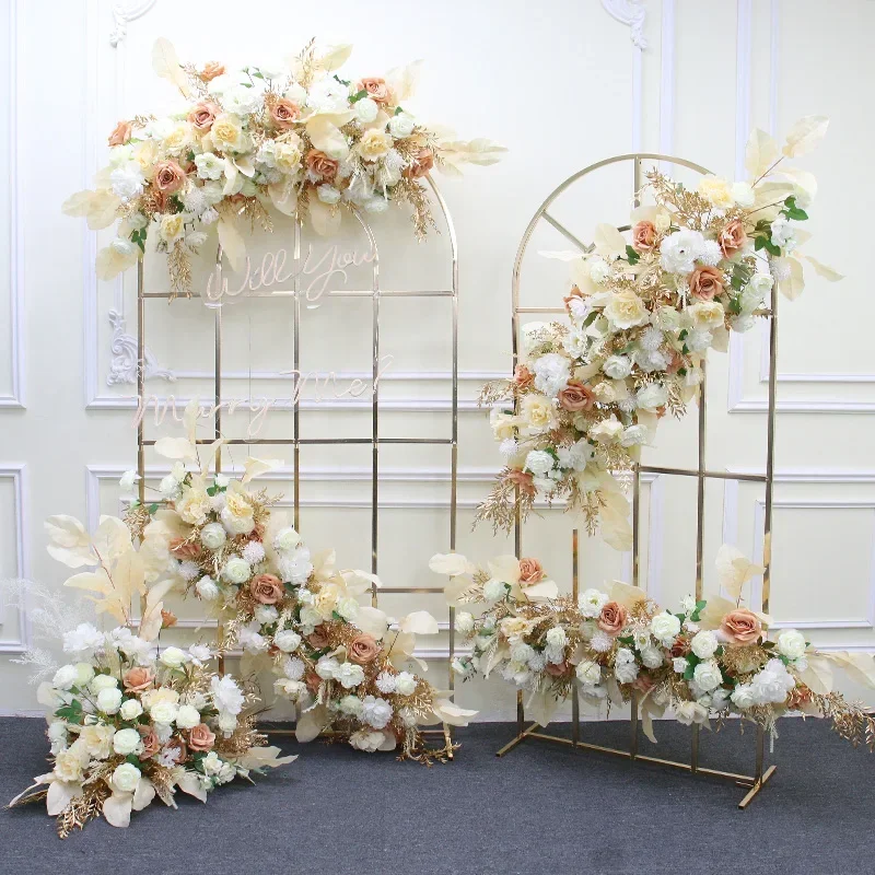 Фон для фотографирования с изображением цветов цвета розового золота