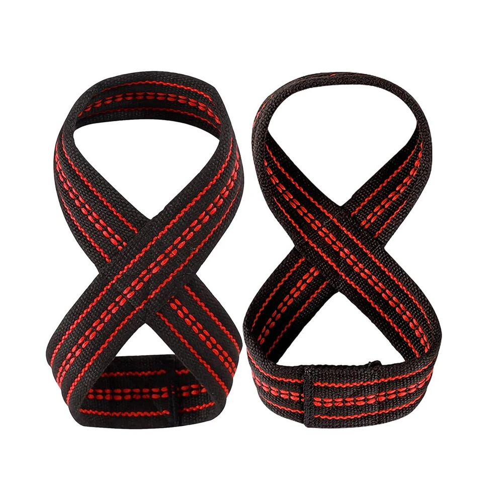 

Figure 8 Weight Lifting Straps Deadlift Wrist Strap Pull-ups Bands Gym Fitness Bodybuilding Equipment for Powerlifting Strongman
