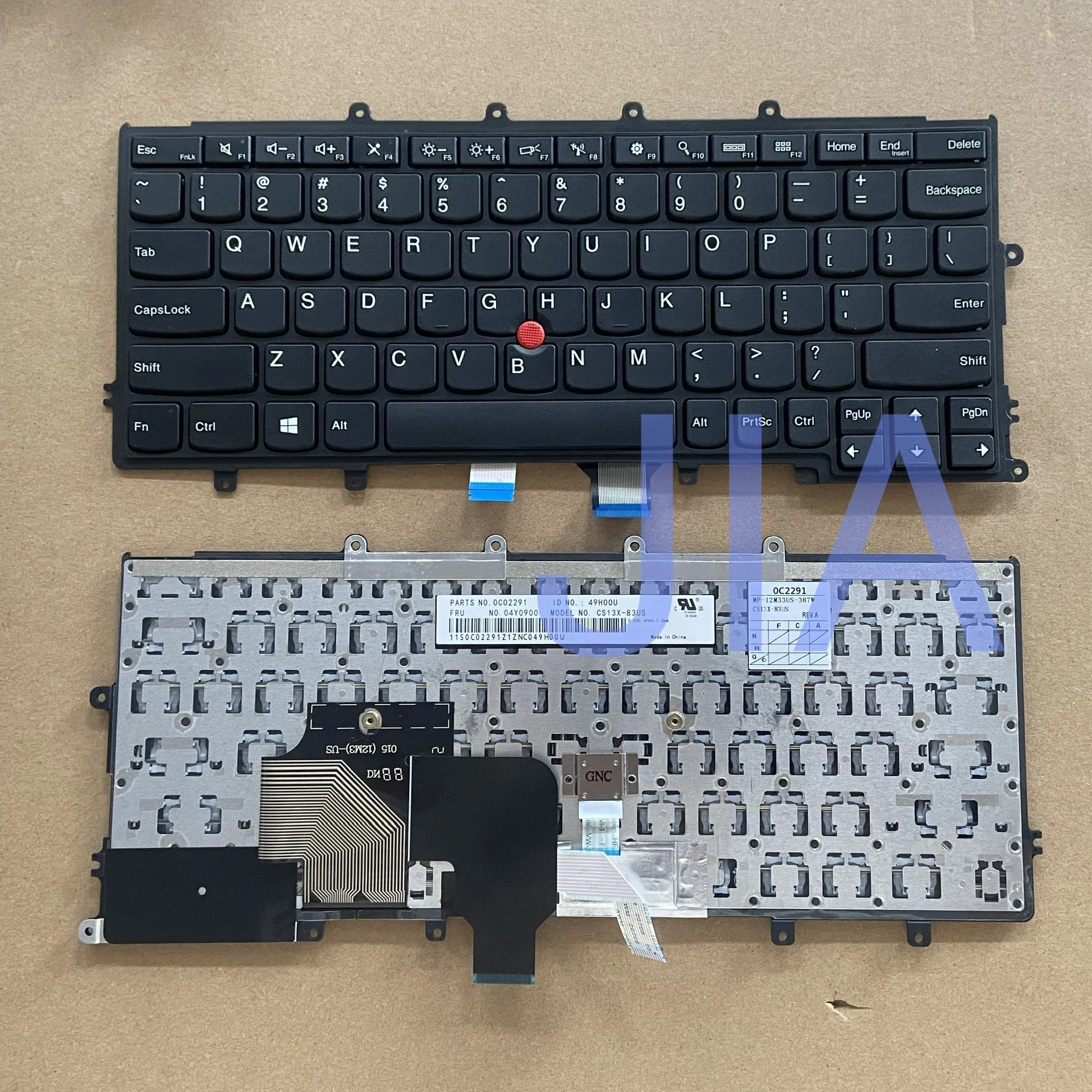 Клавиатура для ноутбука Lenovo X230S X240 X240I X240T X250 X250S X260 X270 без подсветки