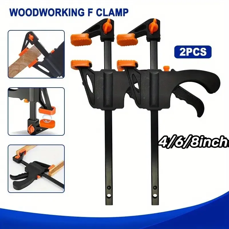 

LETIITTGOO Быстродействующие зажимы для дерева 4/6/8 дюймов