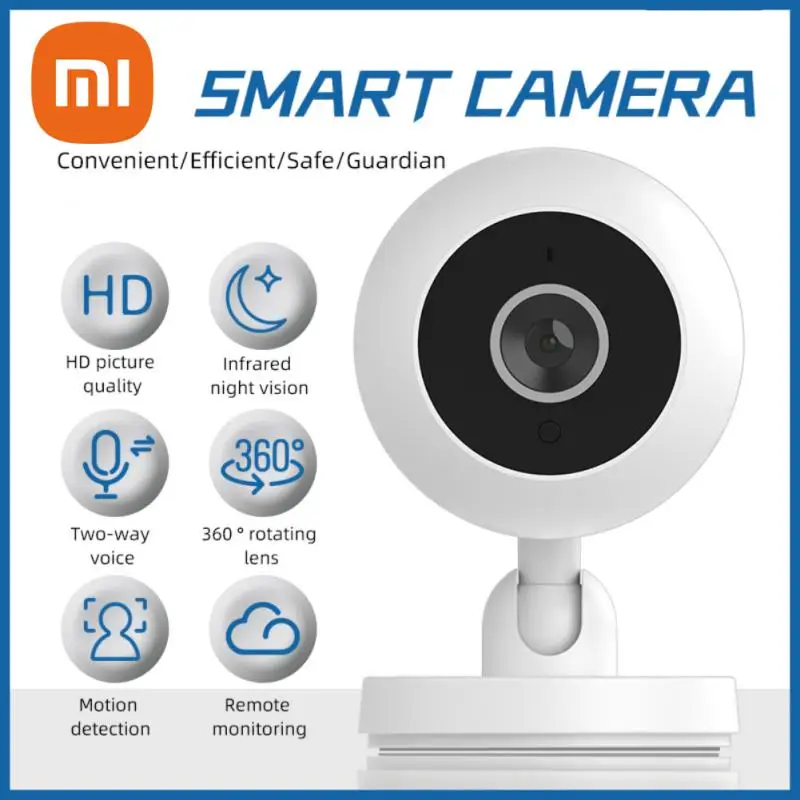 XIAOMI 2023 Intelligent camera 30 degree rotation Two-way voice motion detection technology Wifi intelligent camera