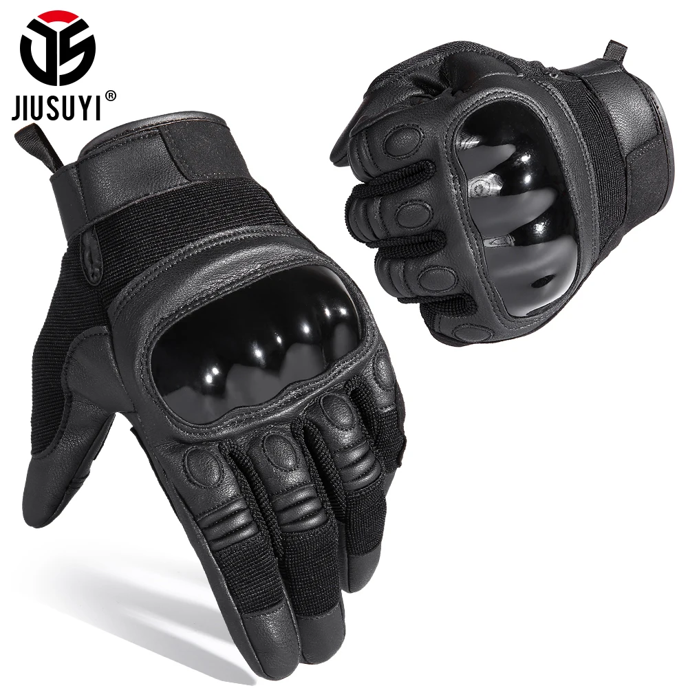 

Черный Полный Палец Тактические перчатки для сенсорного экрана с защитой от Экран Жесткий костяшки съемки перчатки для вождения Военные рукавицы армейские тренировочные аксессуары