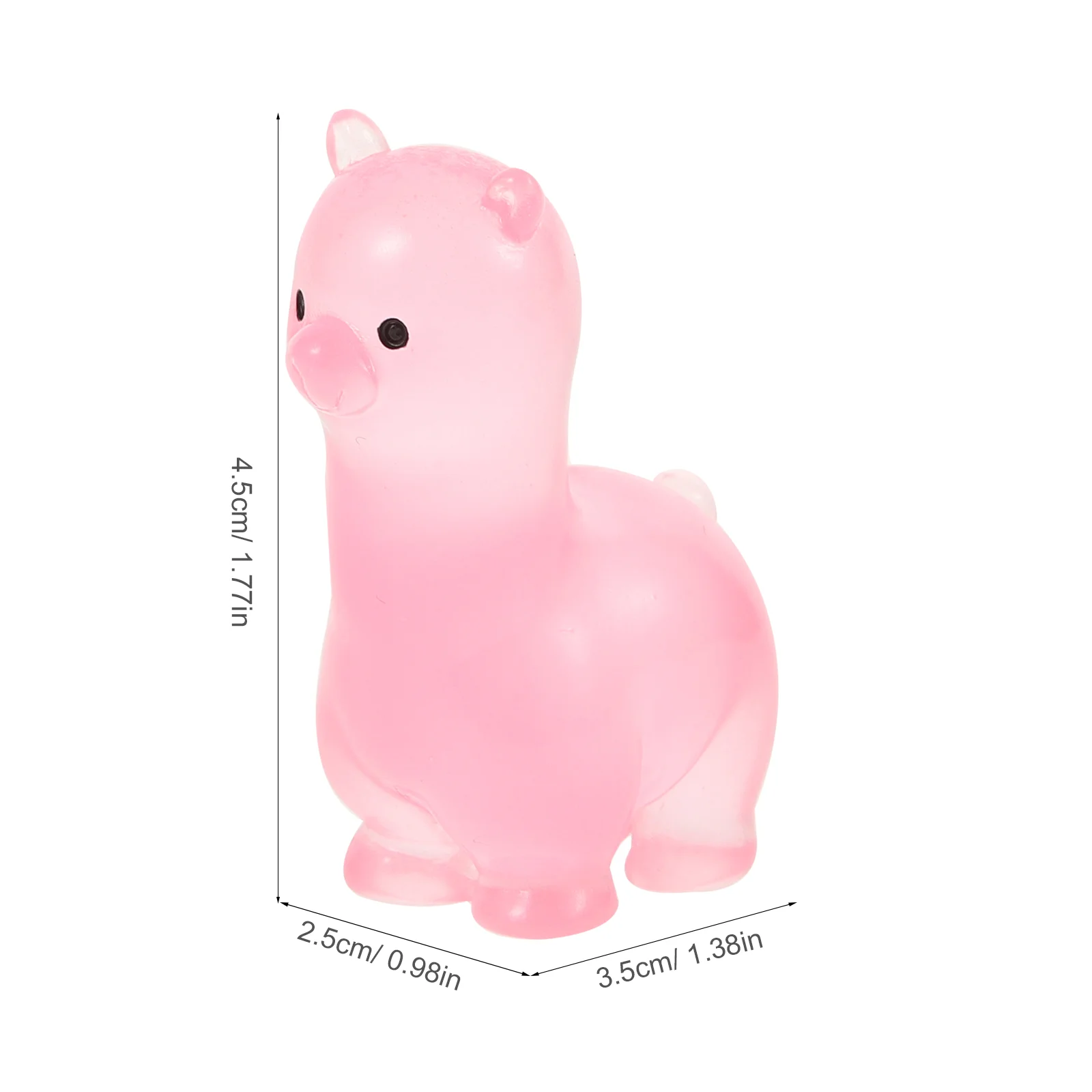 12 шт. микро пейзажный дом украшения из смолы светящиеся красочные фигурки