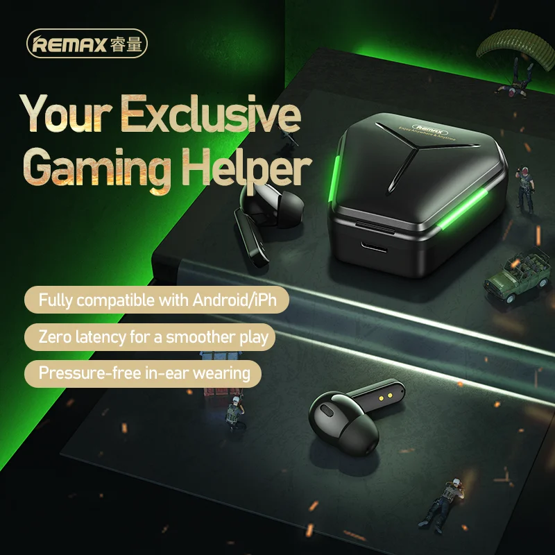 

Новое поступление, оригинальные Беспроводные стереонаушники Remax, Bluetooth 5,0, TWS наушники, светодиодные наушники, игровые наушники без задержки