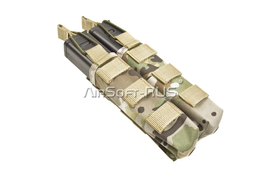 Подсумок ASR магазинный открытый под 2 магази /P90/UMP45 MC (ASR-PP2-MC) |