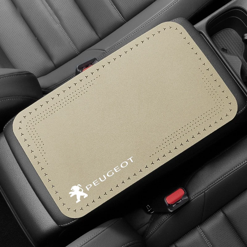 Автомобильный подлокотник центральная консоль защитная подушка для Peugeot 206 207 307