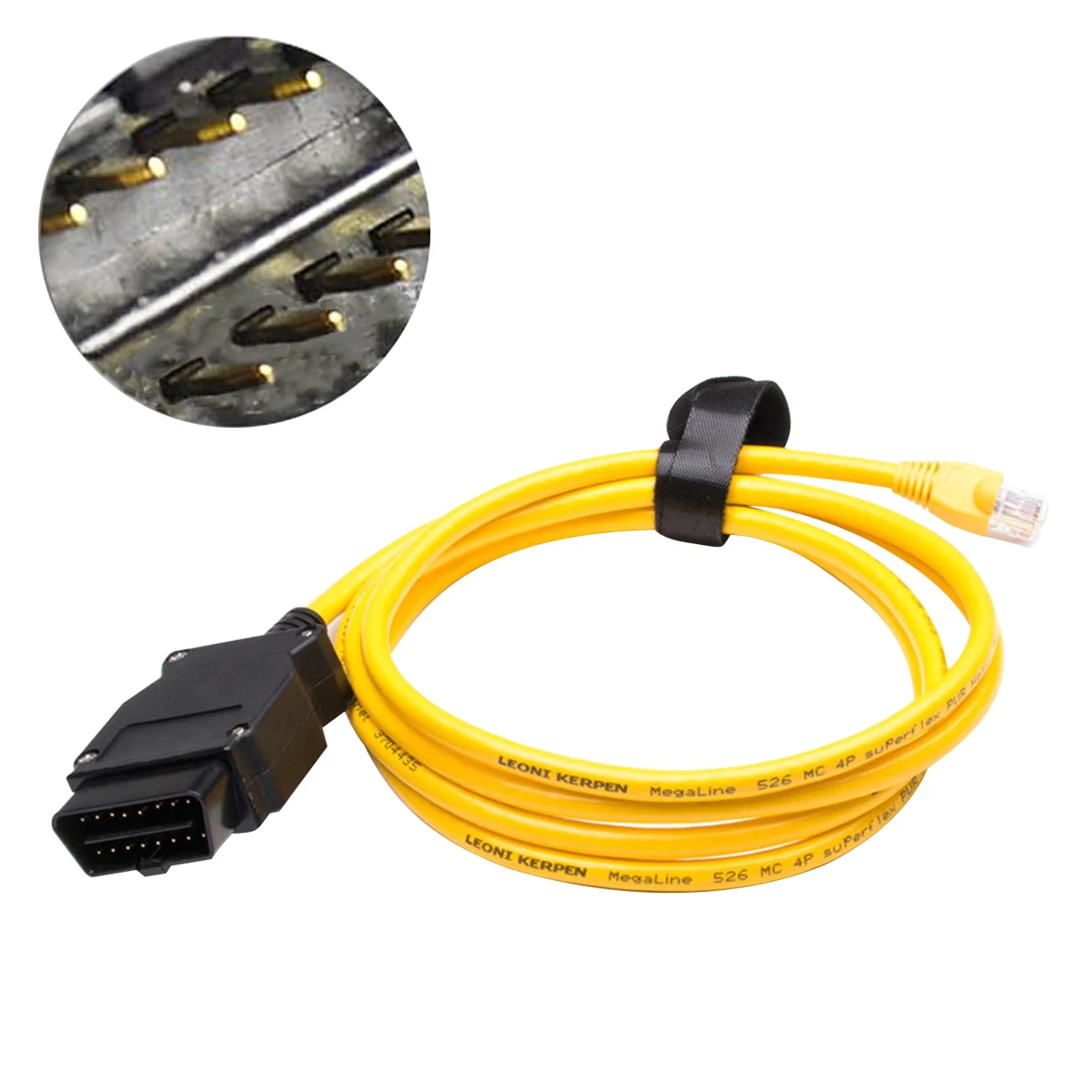 

12V 16Pin OBD2 ENET Data Cable Network Cable Harness Interface Fit for BMW