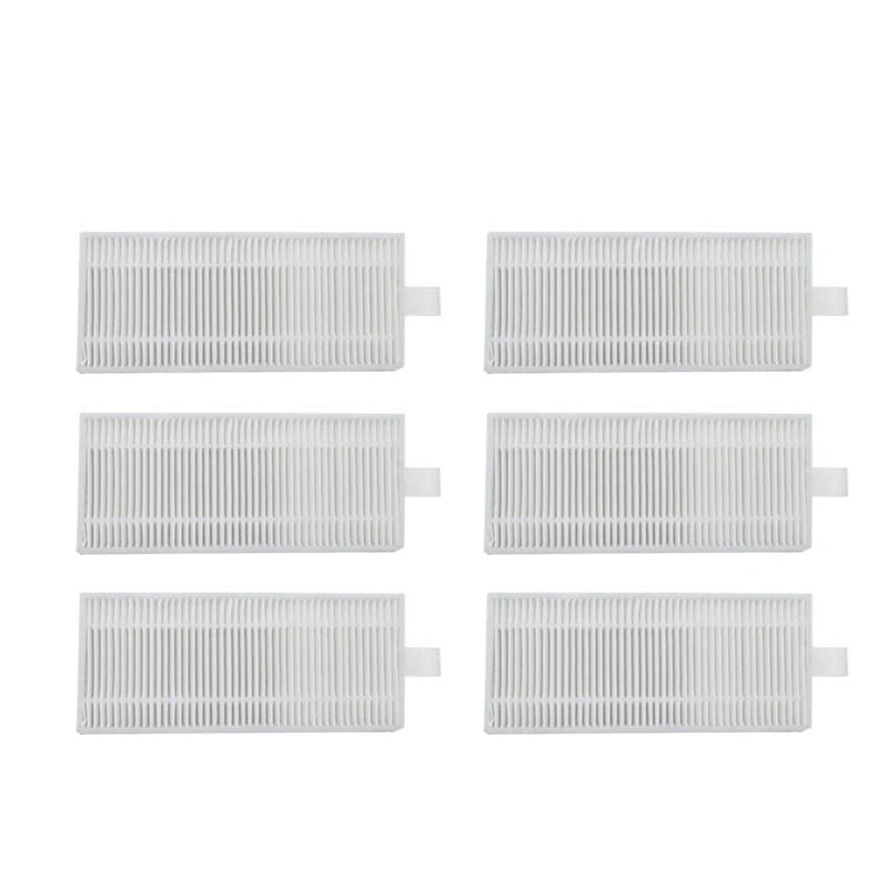 

6 шт. Hepa-фильтр для Cecotec Conga 4090 аксессуары для робота-пылесоса для Conga 5090, запасные части