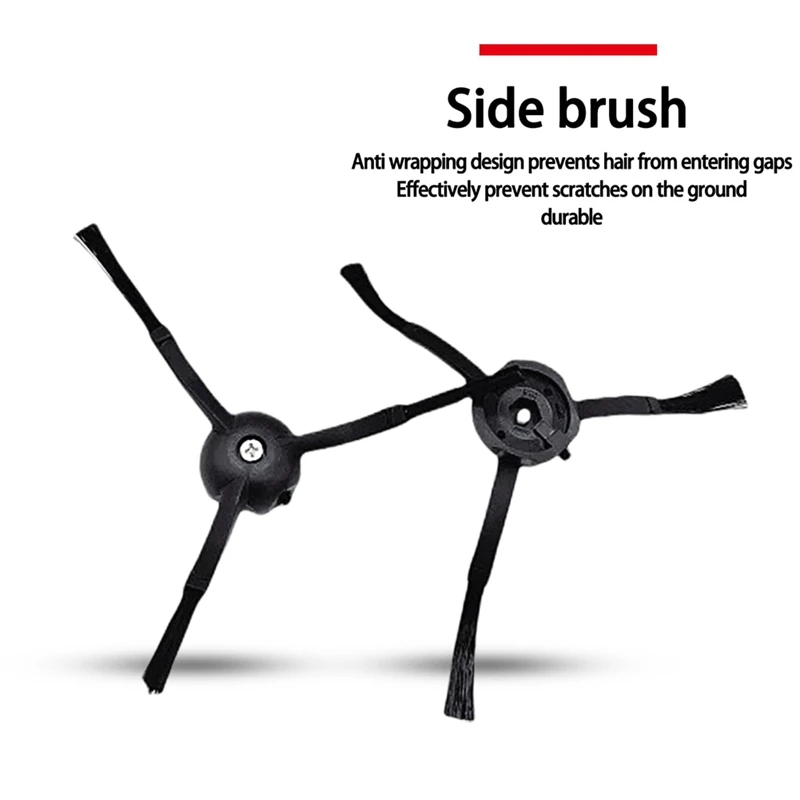 Комплект крышек основной щетки совместимый с пылесосом Roborock Qrevo Master/V20/P10S Pro