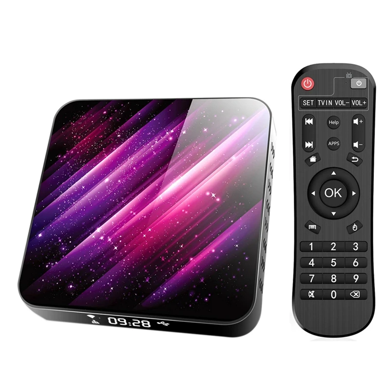 

TP03-H616 TV Box Android 10 2GB H.265 Media Player 3D Video 2.4G 5Ghz