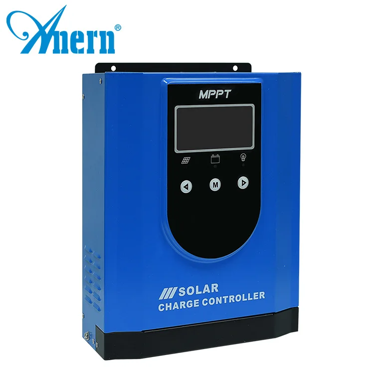

Anern 12v 24v 48v 30a 60a 100a mppt solar charge controller