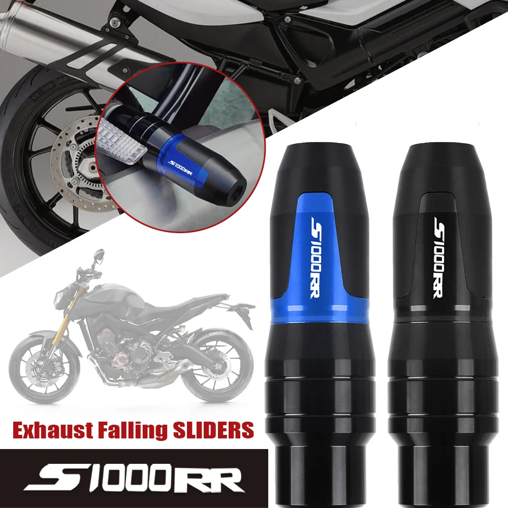 FOR BMW S1000RR HP4 S1000 RR S1000R 2014 2015 2016 2017 2018 2019 accessories Exhaust Frame Sliders Crash Pads Falling Protector