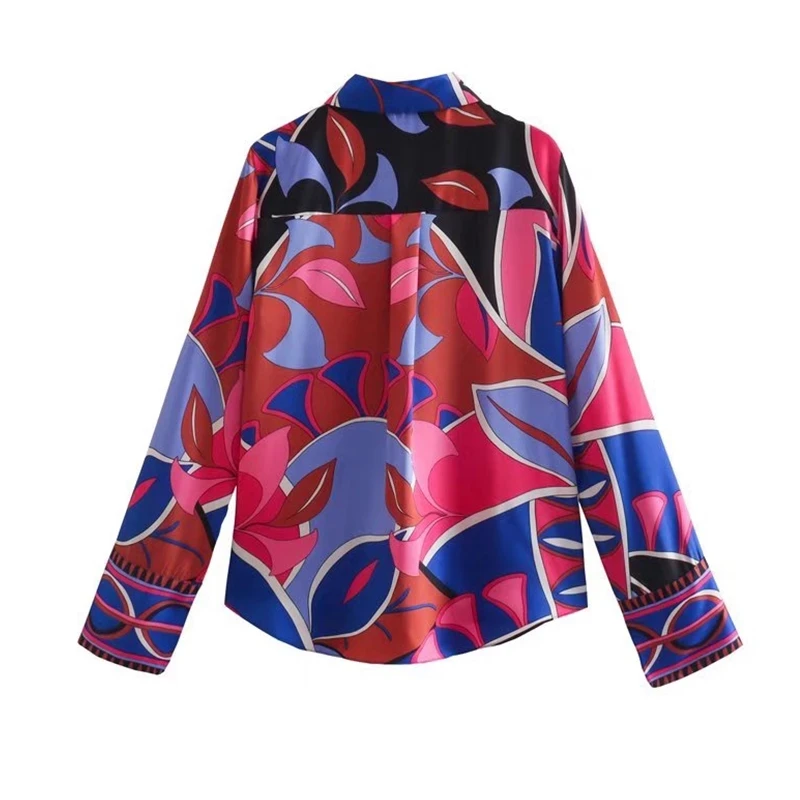 Women's Print Pajamas Set Long Sleeve Spring Autumn Ladies Sleepwear Summer Fashion Homewear Pijama Suit For Female 2023