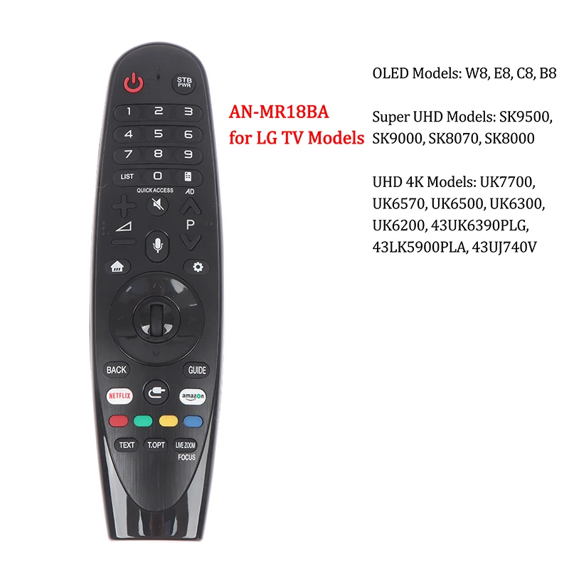 

AN-MR18BA Magic пульт дистанционного управления для LG Smart TV AN-MR18BA Control ler