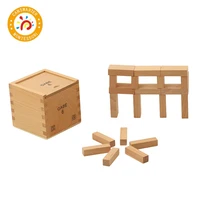 montessori baby toys froebel wood proportion shapes learning educational puzzle games early preschool training toys for children