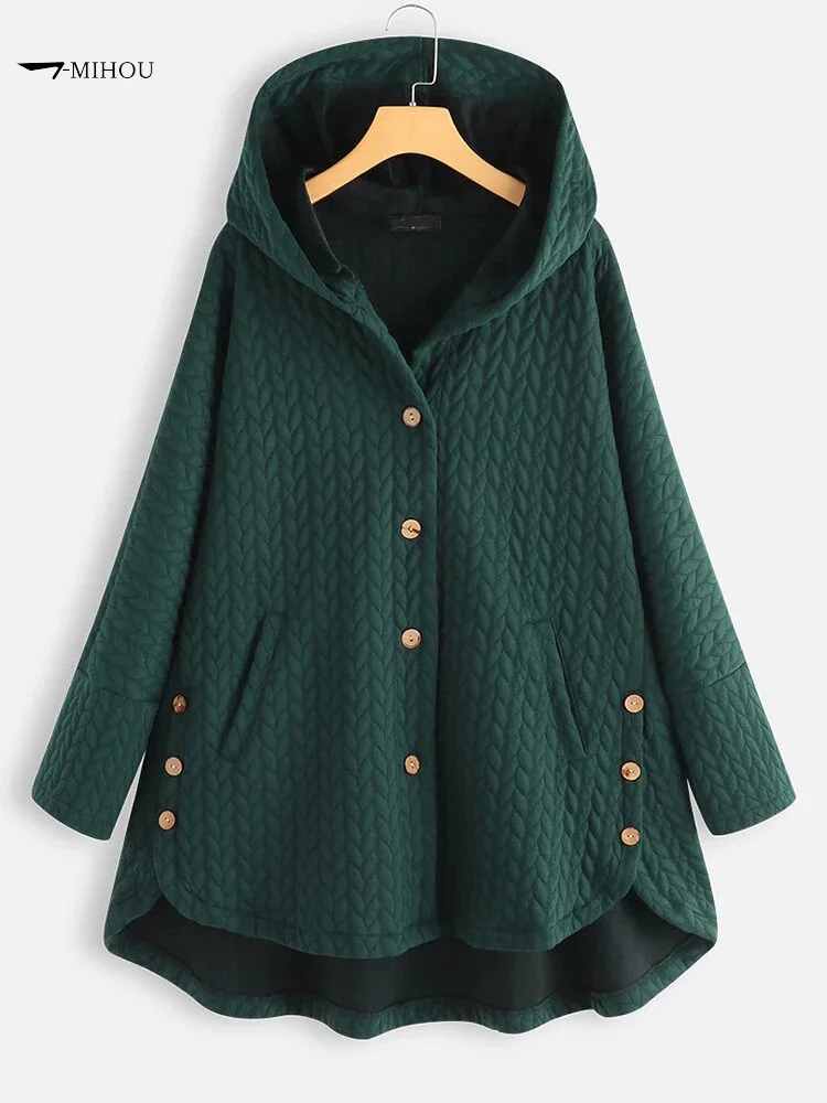 Рисунок 3 - Женское хлопковое пальто с капюшоном