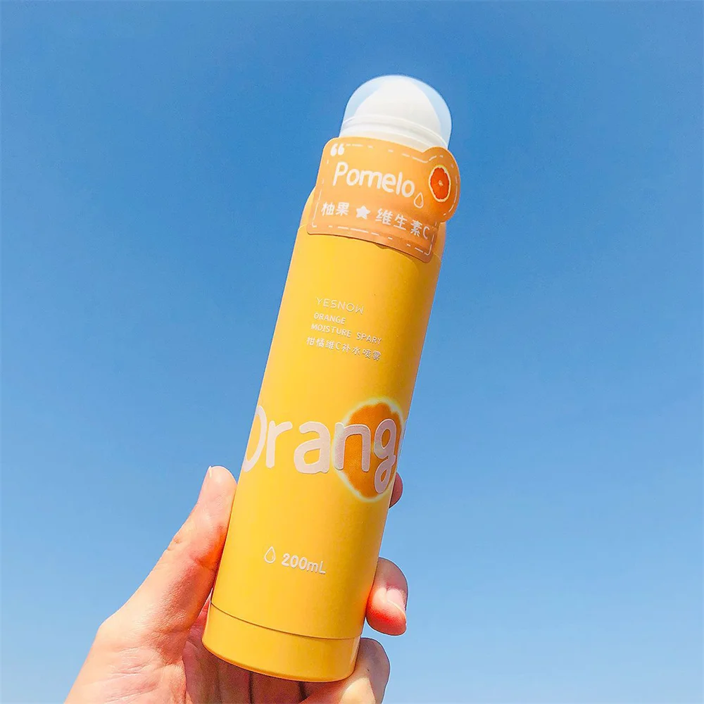 Цитрусовый освежающий витамин с спрей для макияжа вода персик Тоник лица против