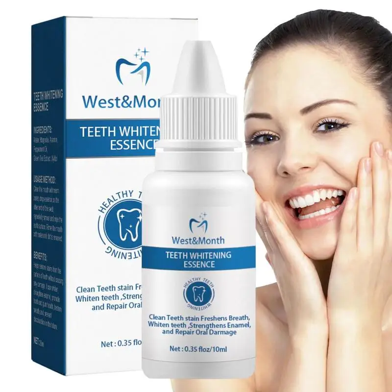 

10ml Teeth Whitening Essence Powder Oral Hygiene Cleaning Serum Removes Plaque Stains Tooth Bleaching Dental Tools Toothpaste