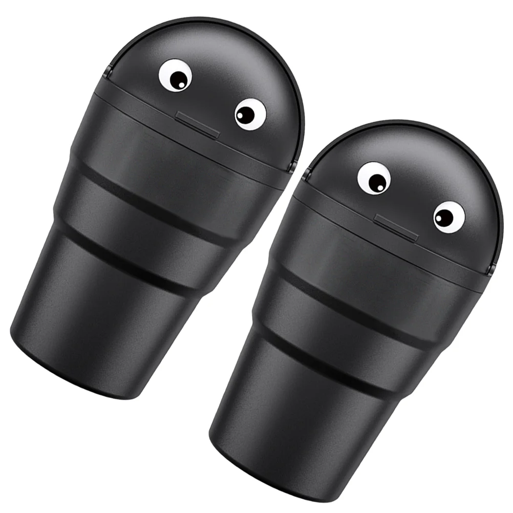 

2 Pcs Car Bling Accessories Car Garbage Can Car Mini Trash Can Trashcans Car Car Organization Car Accessories Trash Can