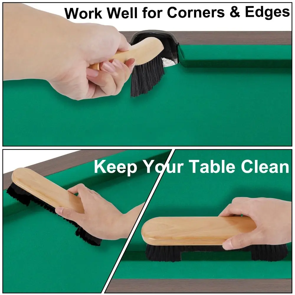 Прочный бильярдный стеллаж твердая древесина для чистки настольного тенниса