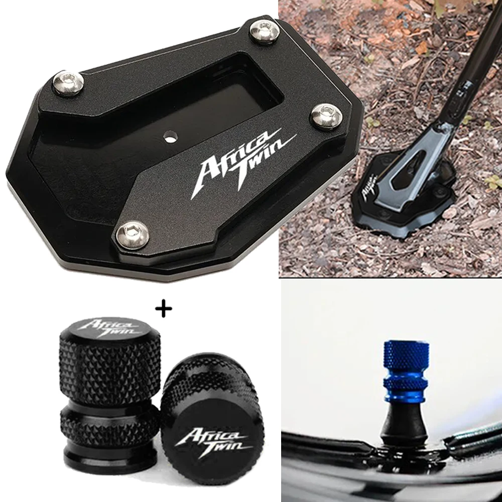 Per Honda Africa Twin Crf1100L Crf 1100 L 2020 2021 2022 2023 Valvola Moto Cavalletto Piastra Di Supporto Supporto Supporto Laterale Pad Di Estensione