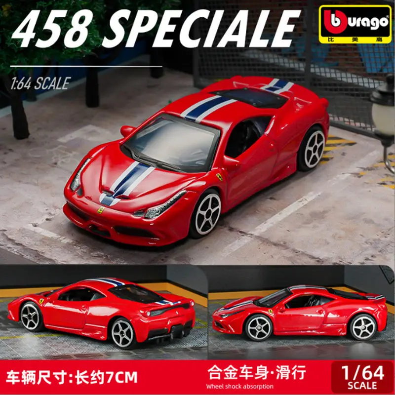 Bburago 1:64 Ferrari LaFerrari F40 F50 F12 TDF SF90 ROMA SP3 Модель спортивного автомобиля из сплава Металлические автомобили Модель автомобиля Миниатюрная масштабная игрушка (art.: 3920c2f080ba2) - 3920c2f080ba2