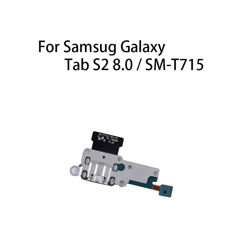 Гибкий кабель для зарядки Samsung Galaxy Tab S2 8,0/SM-T715, USB-порт для зарядки, док-разъем, зарядная плата, гибкий кабель