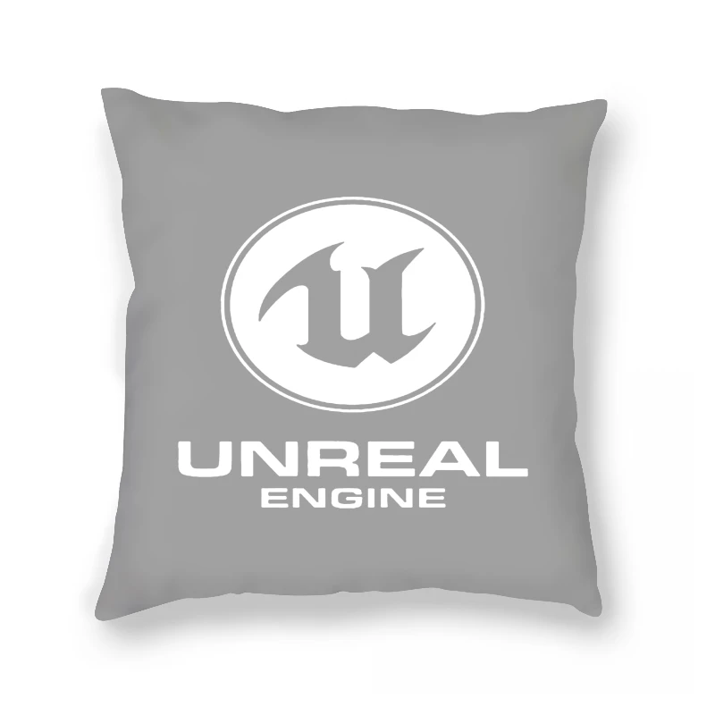 

Unisex Pillow Case Unreal Engine Developer Coder Programmer Video Game Silhouette Artwork Gift