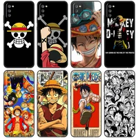 anime one piece monkey d luffy case for samsung galaxy a11 a10s a20s a20e a30 a40 a41 a03s a02s a01 a03 core a6 a7 a8 2018 a5