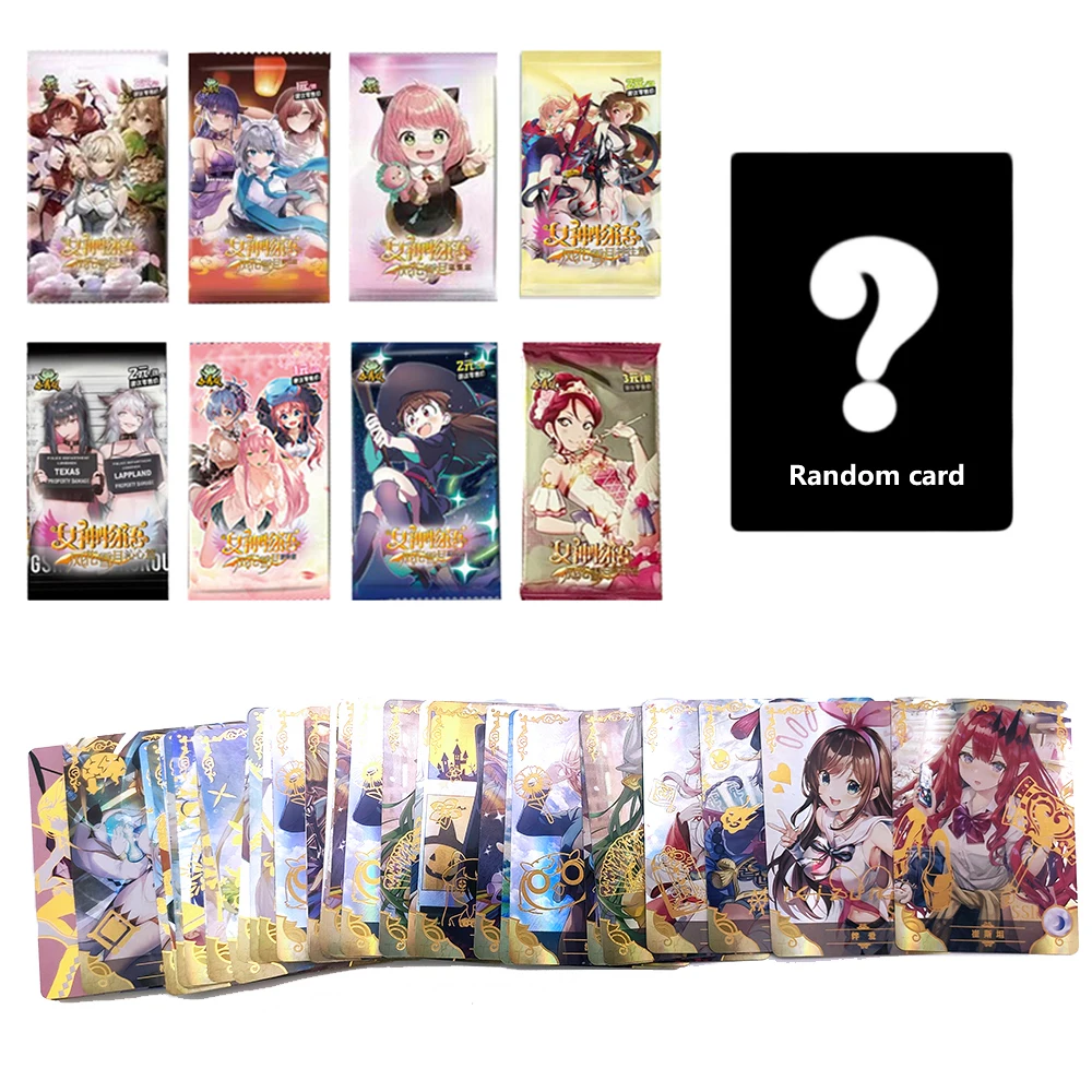 New Anime Game Goddess Story Collection Card Rare Card Flash Card Game Collection Birthday Gift Card Toy Fan Gift