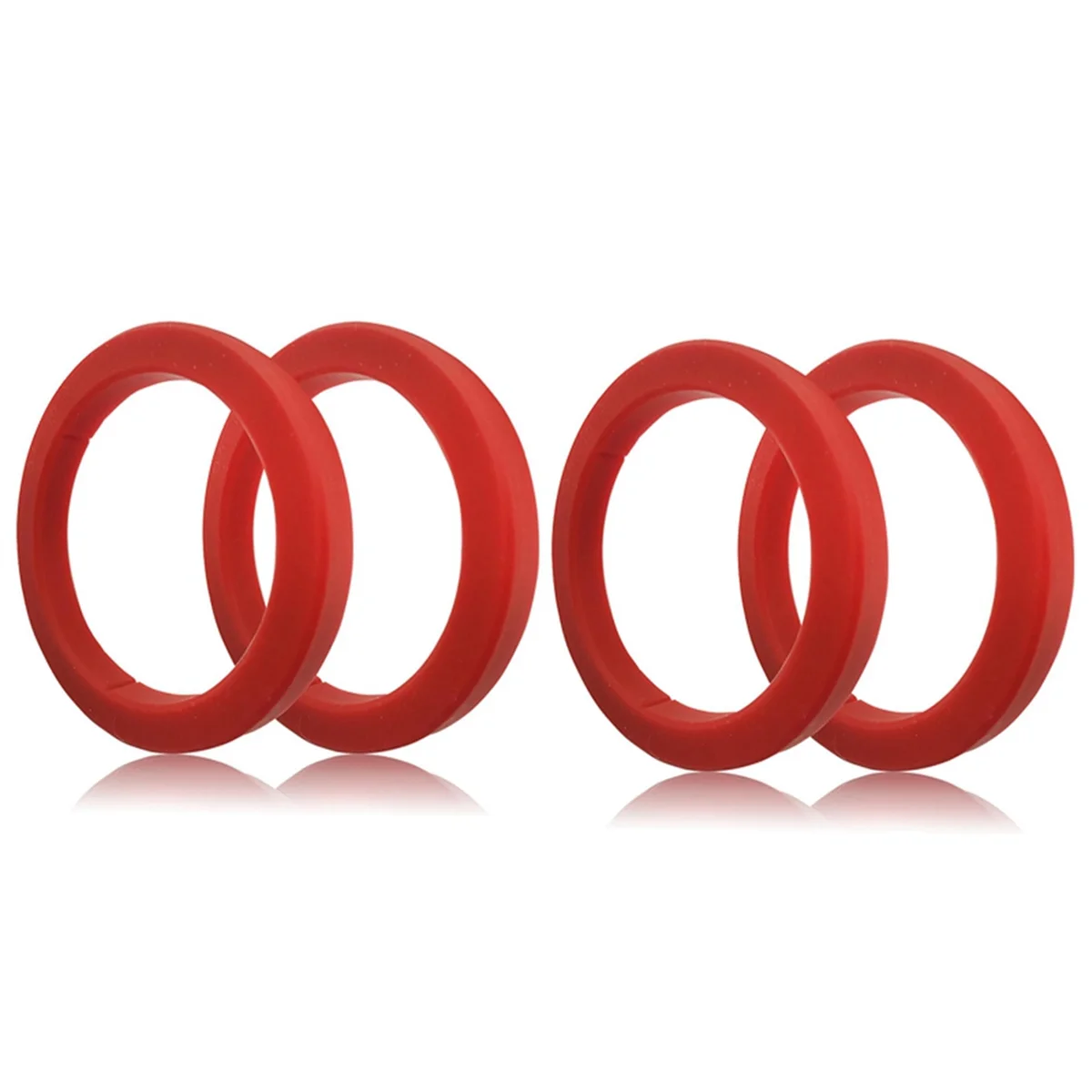 Прокладка групповой головки 8 мм для кофемашины E61 Эспрессо-красное Силиконовое