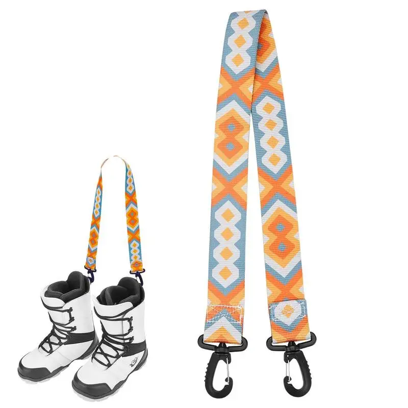 

Ремни для лыжных ботинок, мужские ремни для переноски лыж, Наплечные ремни с мягкой подставкой для горнолыжного спорта