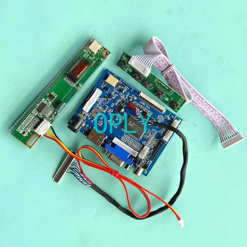 

Светодиодная плата контроллера матрицы ЖК-монитора подходит для фотографий/TLE3/TLF1 Комплект HDMI-совместим с AV VGA 30-контактный LVDS 1280*800 15,4 "1CCFL