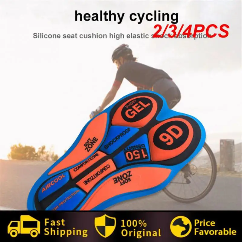 

2/3/4PCS Sponge Bike Riding Base Cushion Different Colors Cycling Shorts Cushion Repair Clothes Sew Riding Pants