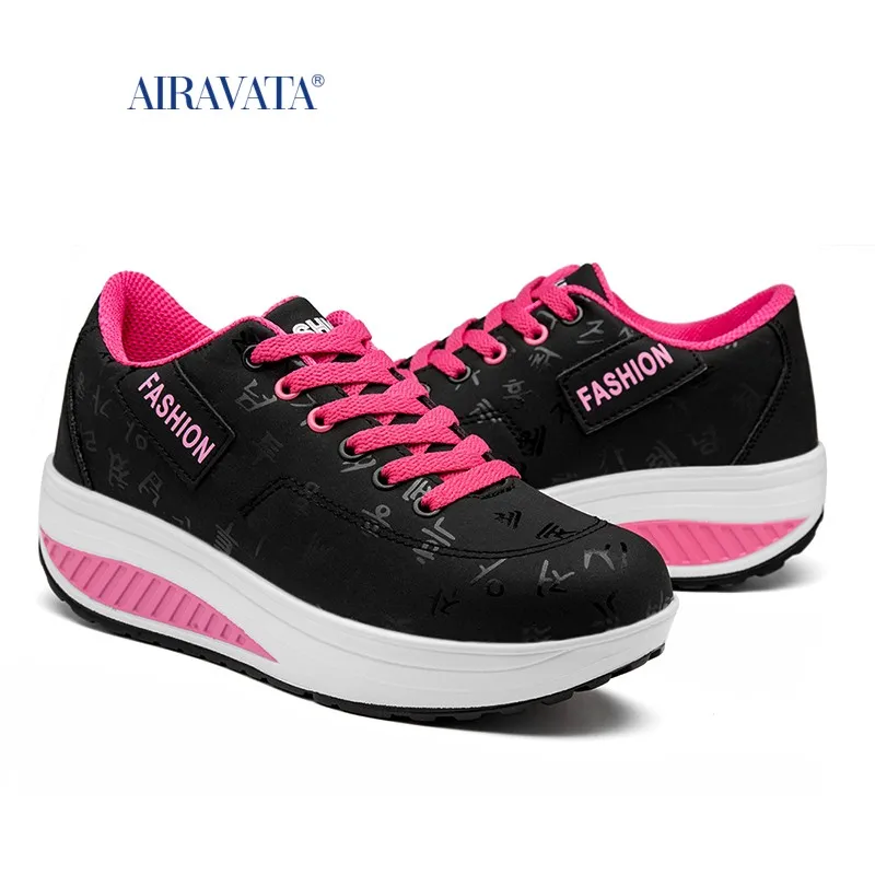 Shoe for Women Shake Shoes Women Platform Running Sneakers Thick Bottom Wedges Sneakers  Zapatos Deportivos