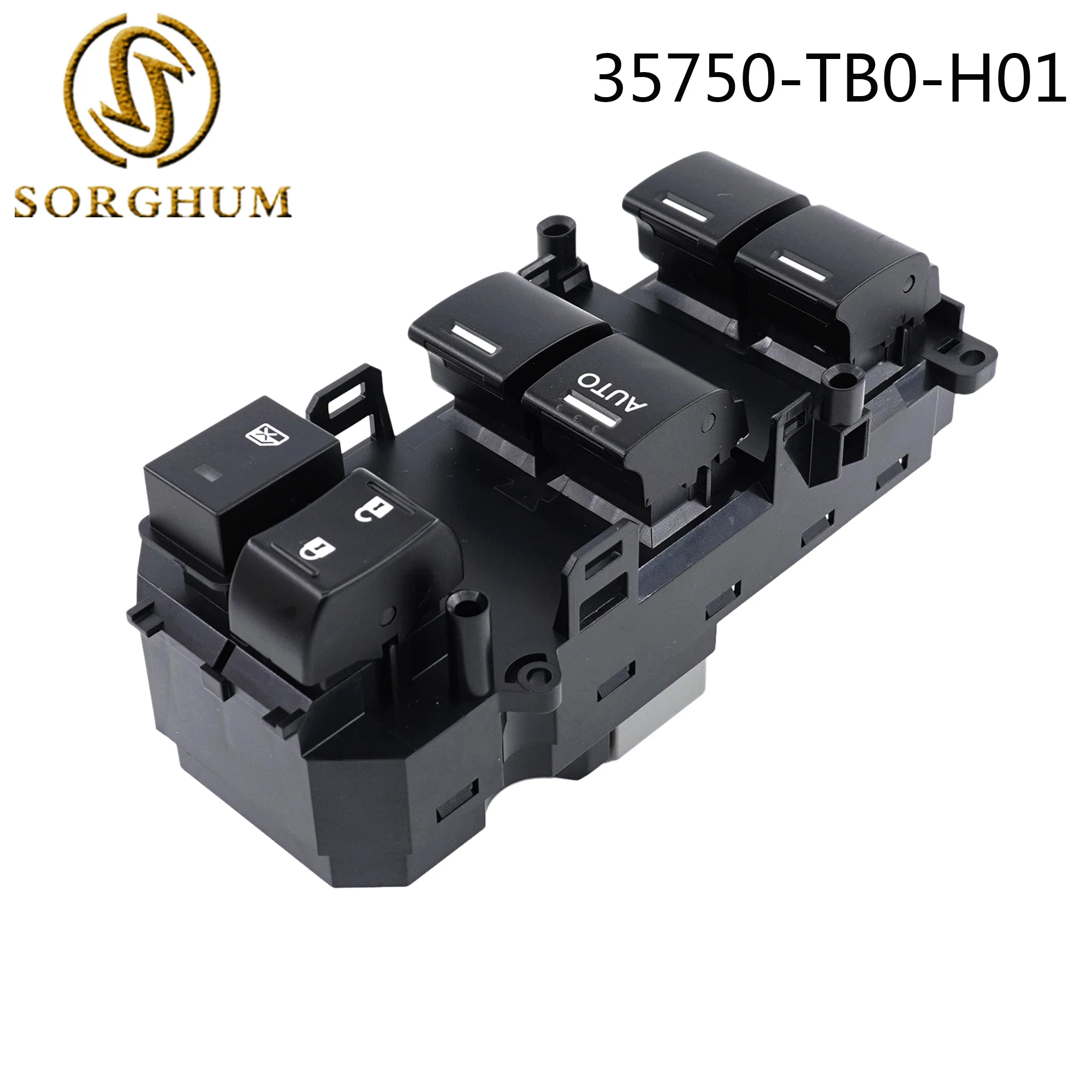

Sorghum 35750-TB0-H01 Power Electric Window Master Control Switch For Honda Accord 2008-2012 Front Left Driver 35750-TB0-H13