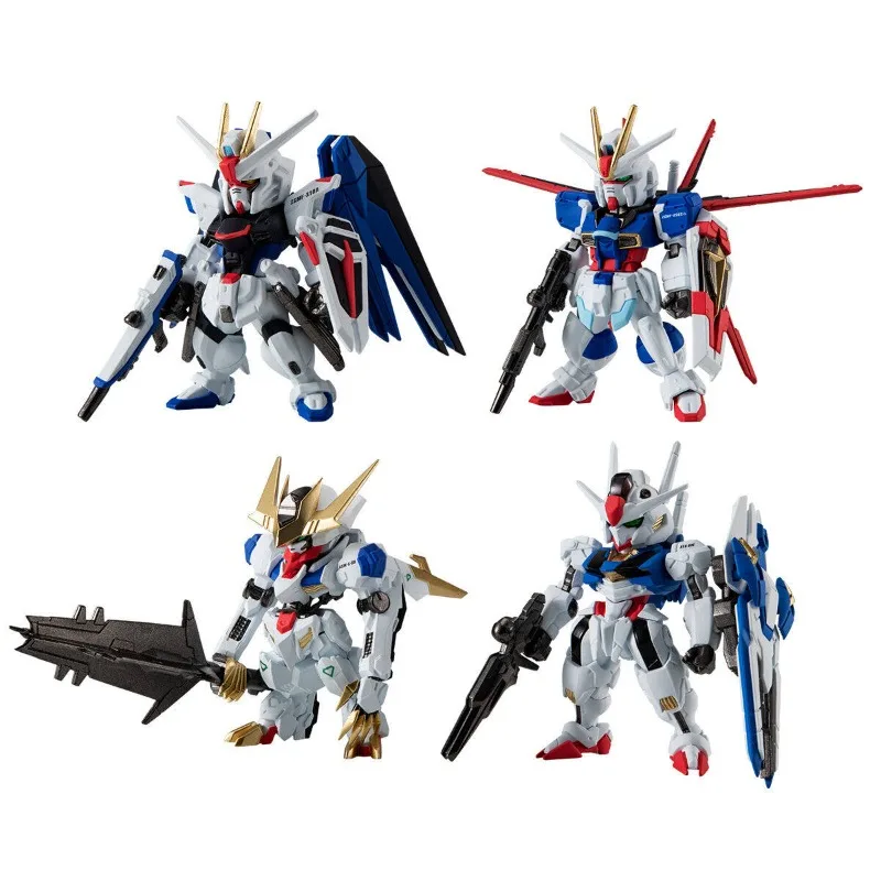 Фото Оригинальная фигурка Bandai FW Converge Core Gundam к 15-летию: мини-меха, тактический щит, аниме-игрушка, подарки для хобби (в наличии) №4