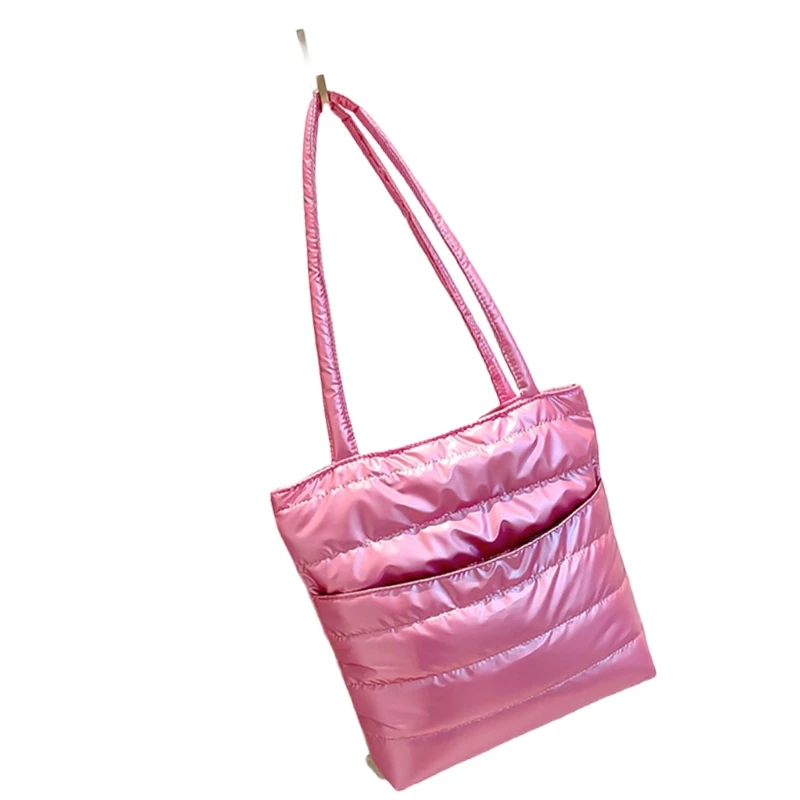 Повседневная женская сумка большая через плечо с хлопковой подкладкой для