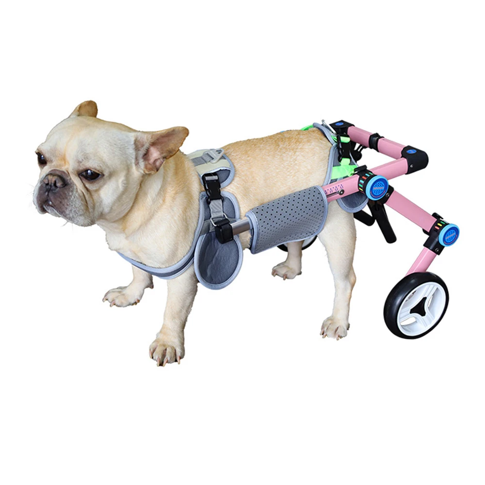 

Dog Wheelchair For Hind Legs Rehabilitation Back Adjustable Pet 0-60KGS Lightweight