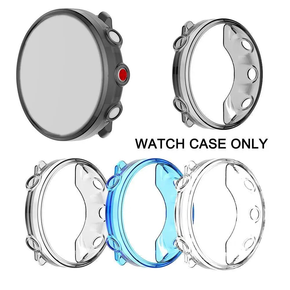 

Transparent Protective Case Cover For Boneng Polar Vantage M/M2 Watch Accessories Candy-colored TPU Half-Clad Shell Cover