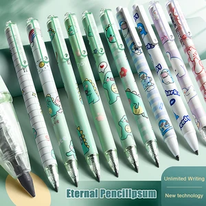 1Pc Pencil Portable Replaceable Drawing Inkless Pencil Erasable Signing Pen Reusable School kids Stationery Supplies