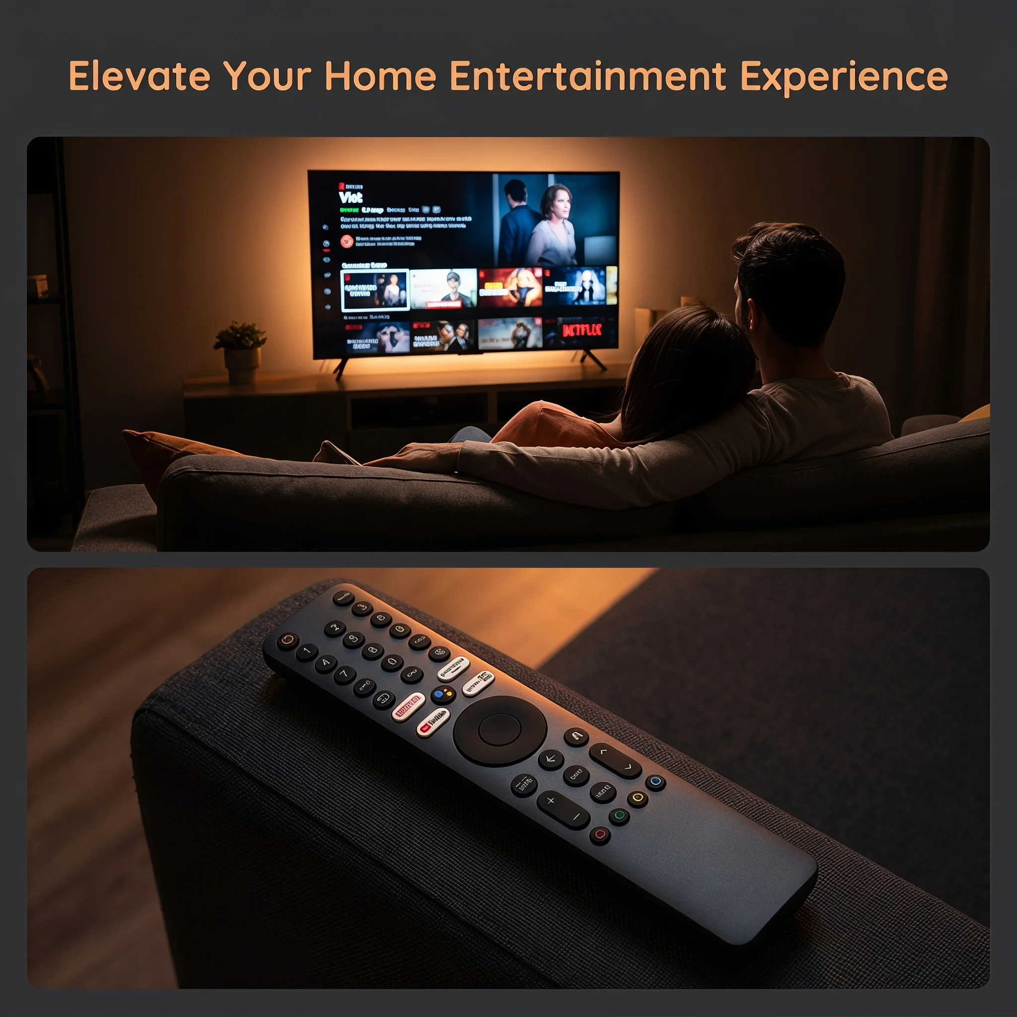 Фото Голосовой пульт дистанционного управления FAZV для Xiaomi XMRM-ML L55M7-Q2ME 4K QLED Android Smart TV №5
