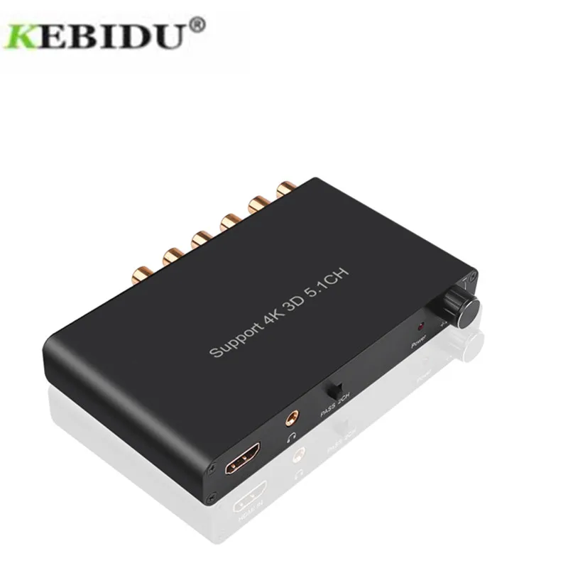 

5,1 HDMI кодек коаксиальный/RCA, 4K, 3D декодер, усилитель, для PS4, DVD-плеера