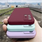 Оригинальный квадратный силиконовый чехол ZBK для Samsung Galaxy S10 S22 S20 S21 Ultra Plus FE A72 A71 A70 A52 A51 A50 A42 A32 4G