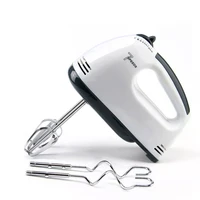 7 speed stainless steel egg whisk electric hand mixersafe and easy use includes 2 beaters robust easy clean egg tools