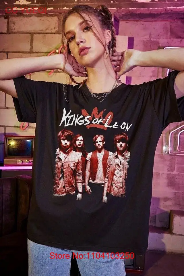 Футболка унисекс Kings Of Leon Band для мужчин и женщин всех размеров N1510_18